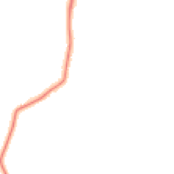 Night-time road noise heatmap for PE22 0BH