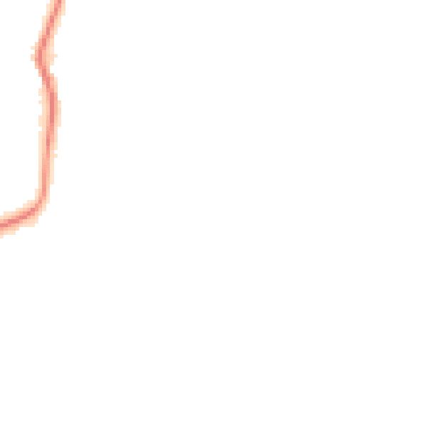 Night-time road noise heatmap for PE22 0DB