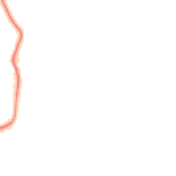 Night-time road noise heatmap for PE22 0DD
