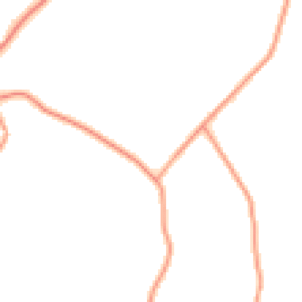 Daytime road noise heatmap for PE22 0DF