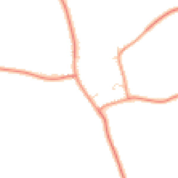 Daytime road noise heatmap for PE22 0LB