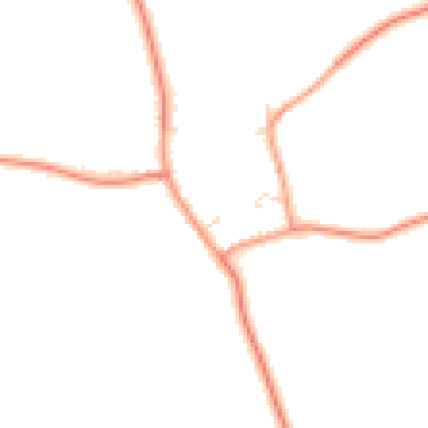 Daytime road noise heatmap for PE22 0LH