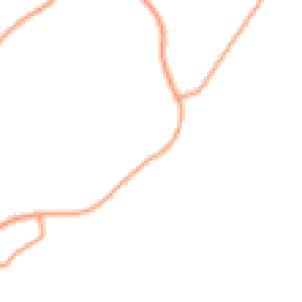 Daytime road noise heatmap for PE22 0LY