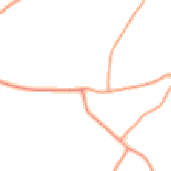 Daytime road noise heatmap for PE22 0NF