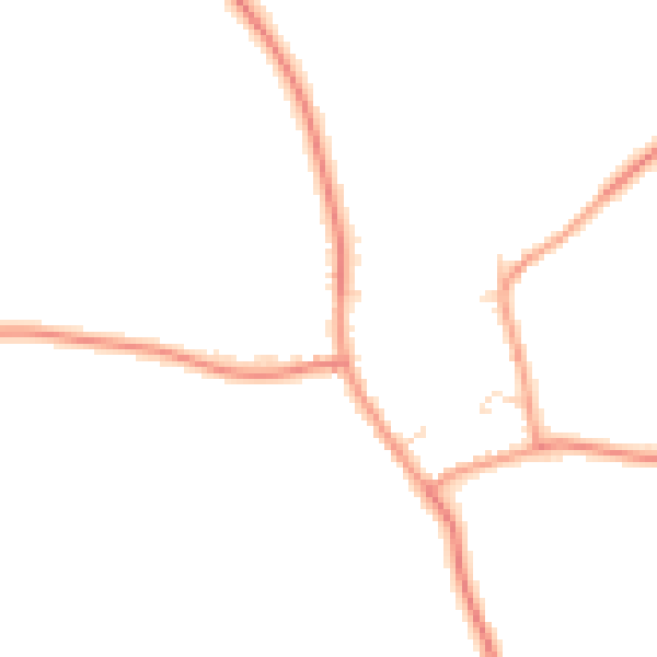Daytime road noise heatmap for PE22 0NS