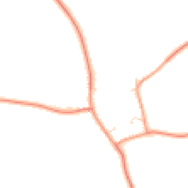 Daytime road noise heatmap for PE22 0NT