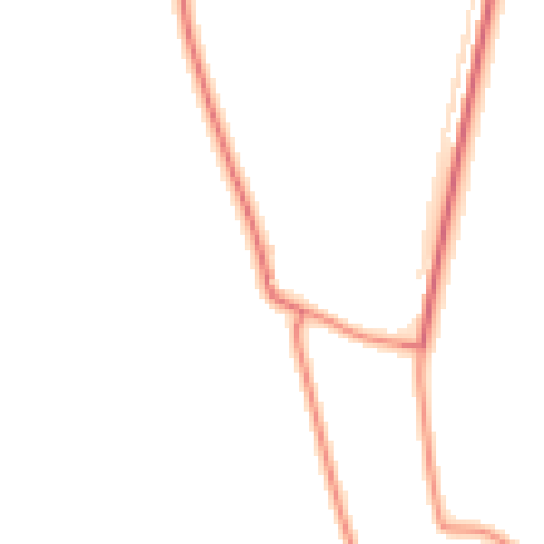 Daytime road noise heatmap for PE22 0PH