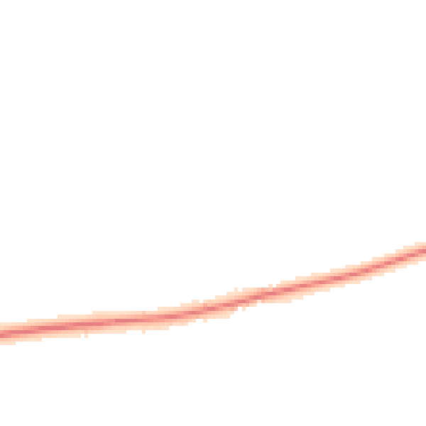 Night-time road noise heatmap for PE22 0PJ