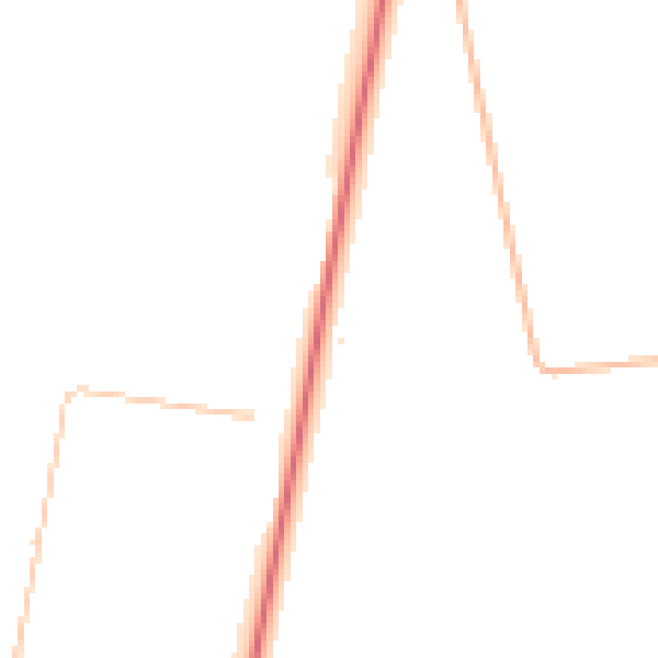 Daytime road noise heatmap for PE22 0PY