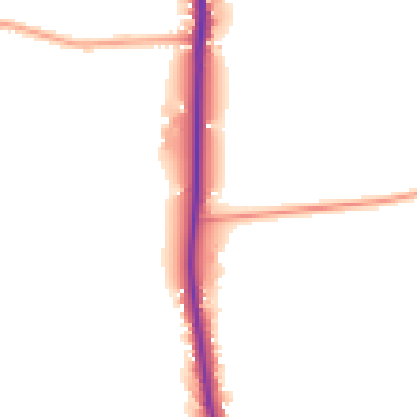 Daytime road noise heatmap for PE22 0TR