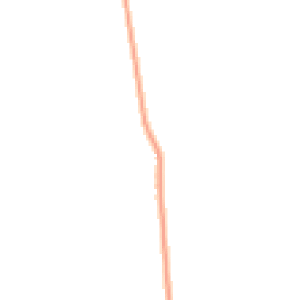 Night-time road noise heatmap for PE22 7AX