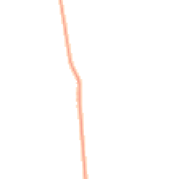 Night-time road noise heatmap for PE22 7AY