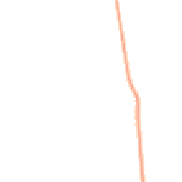 Night-time road noise heatmap for PE22 7BA