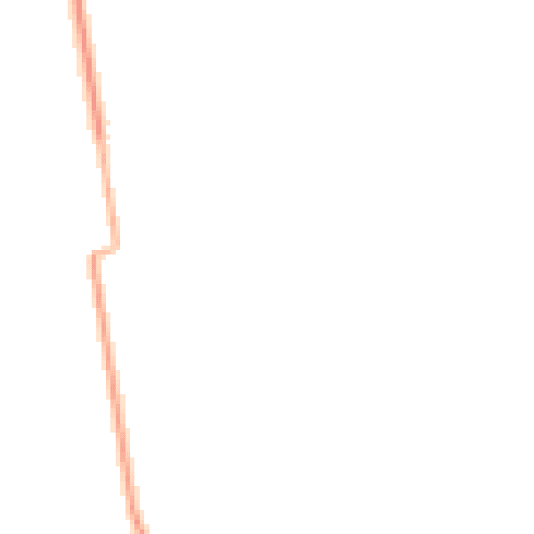 Night-time road noise heatmap for PE22 7EJ
