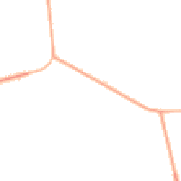 Night-time road noise heatmap for PE22 7EX