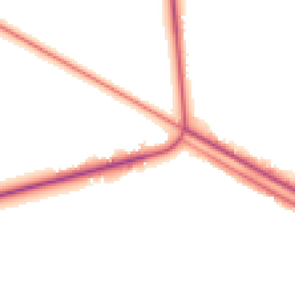 Daytime road noise heatmap for PE22 7HA