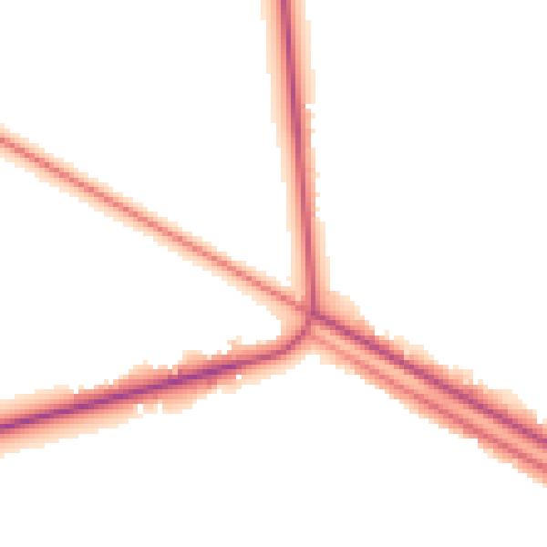 Daytime road noise heatmap for PE22 7HH