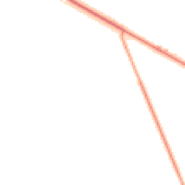 Daytime road noise heatmap for PE22 7HN