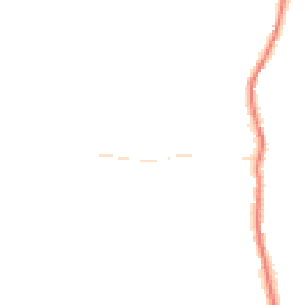 Night-time road noise heatmap for PE22 8BA