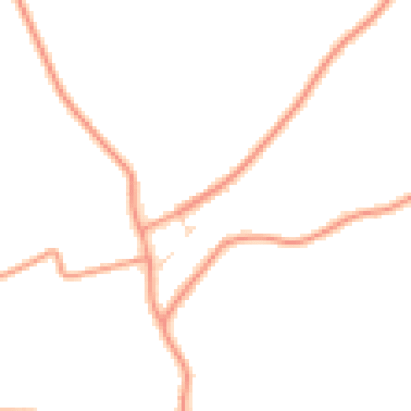 Daytime road noise heatmap for PE22 8NU
