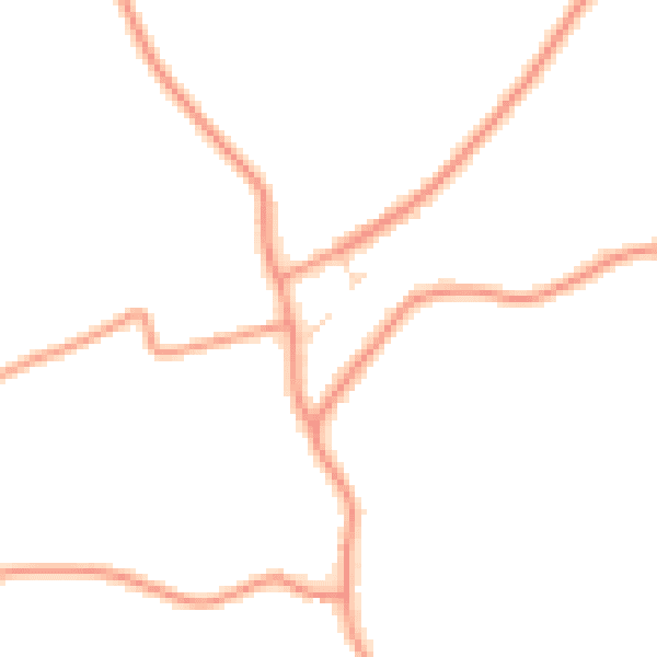 Daytime road noise heatmap for PE22 8PA