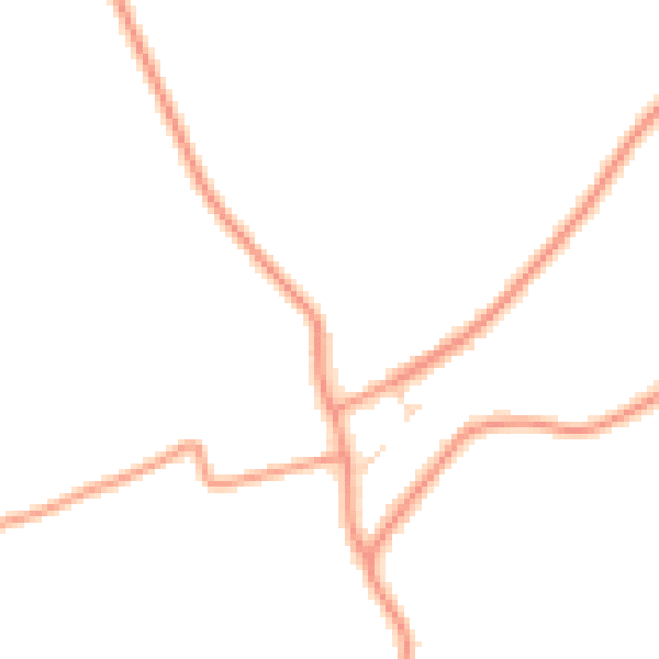 Daytime road noise heatmap for PE22 8PT