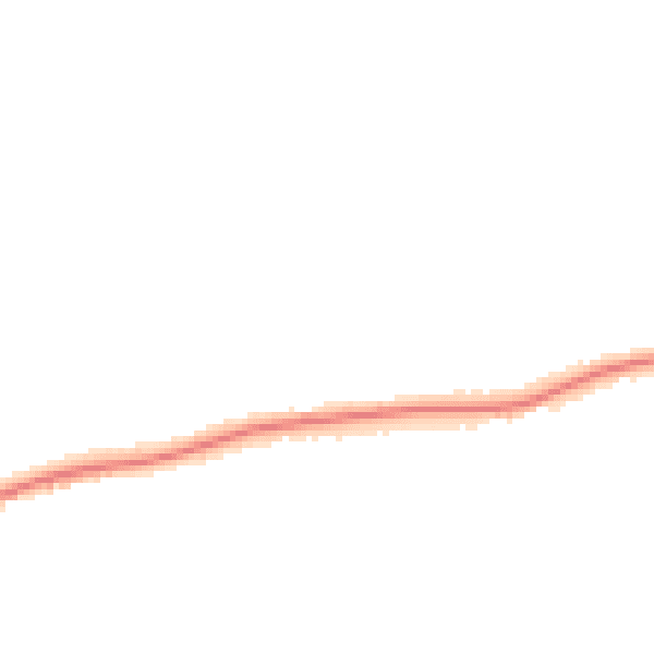 Night-time road noise heatmap for PE22 9BP
