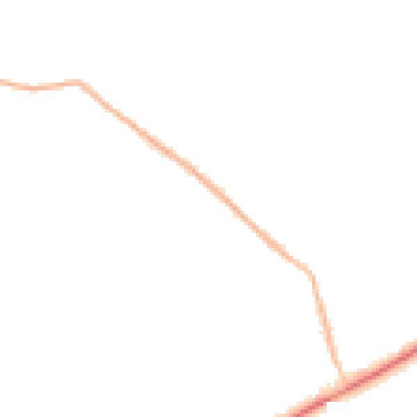 Night-time road noise heatmap for PE22 9GB
