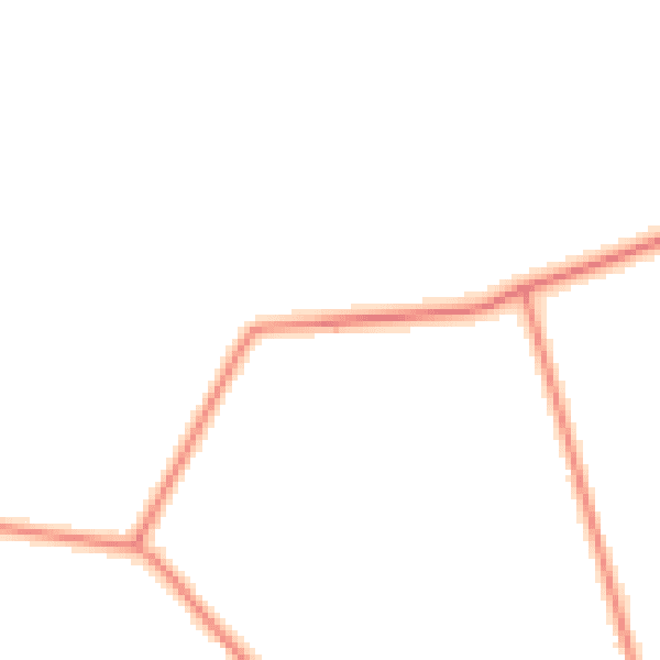 Daytime road noise heatmap for PE22 9RG