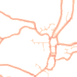 Daytime road noise heatmap for PE24 4DR