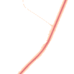 Night-time road noise heatmap for PE24 4ES