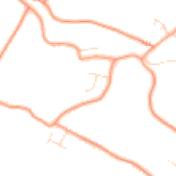 Daytime road noise heatmap for PE24 4EY