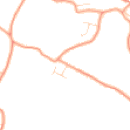 Daytime road noise heatmap for PE24 4HD