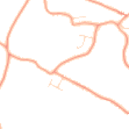 Daytime road noise heatmap for PE24 4HS