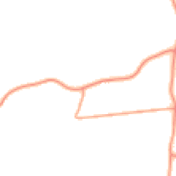 Daytime road noise heatmap for PE24 4QB