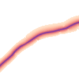 Daytime road noise heatmap for PE24 4RL