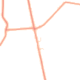 Daytime road noise heatmap for PE24 4SX