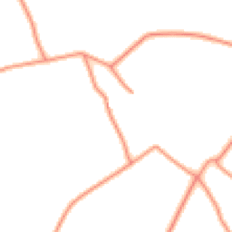 Daytime road noise heatmap for PE24 5AN