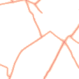Daytime road noise heatmap for PE24 5AW