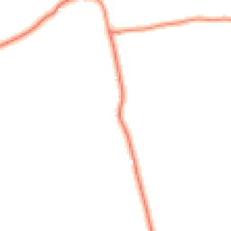 Daytime road noise heatmap for PE24 5BB