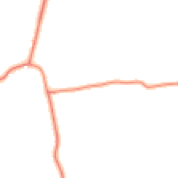 Daytime road noise heatmap for PE24 5BE