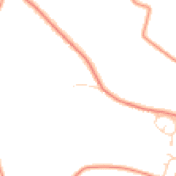 Daytime road noise heatmap for PE24 5EN