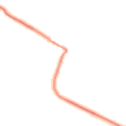 Night-time road noise heatmap for PE24 5NW