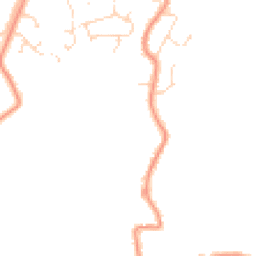 Daytime road noise heatmap for PE24 5TN