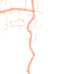 Daytime road noise heatmap for PE24 5UP