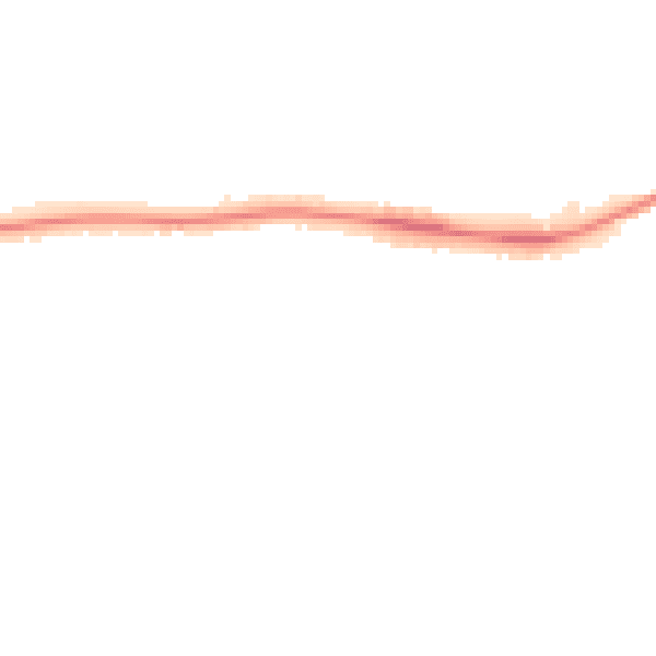 Night-time road noise heatmap for PE3 6AF