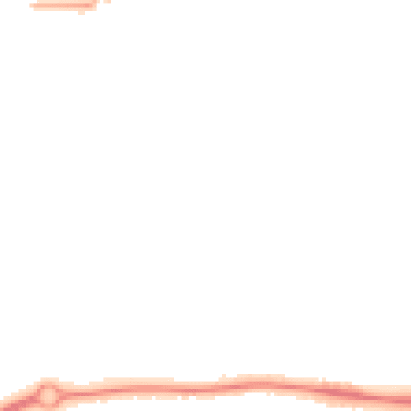 Night-time road noise heatmap for PE3 6BE