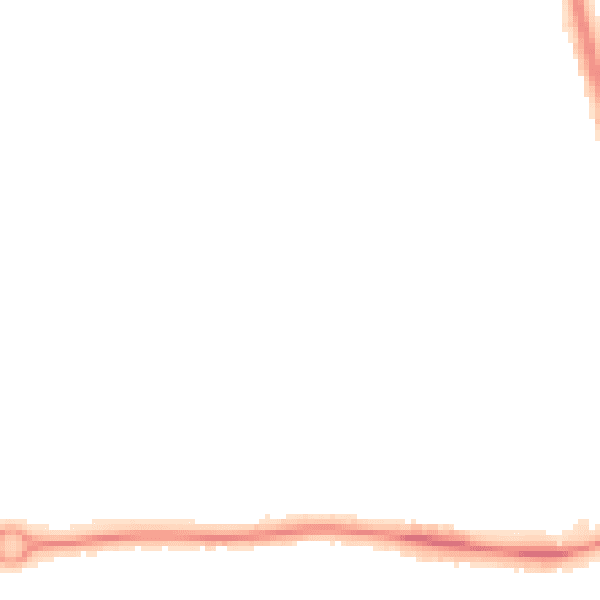 Night-time road noise heatmap for PE3 6BG