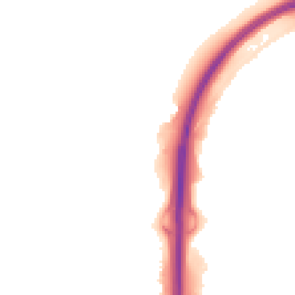 Night-time road noise heatmap for PE3 8DU