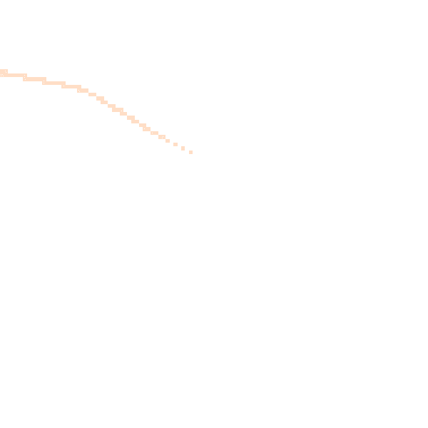Night-time road noise heatmap for PE3 8JQ